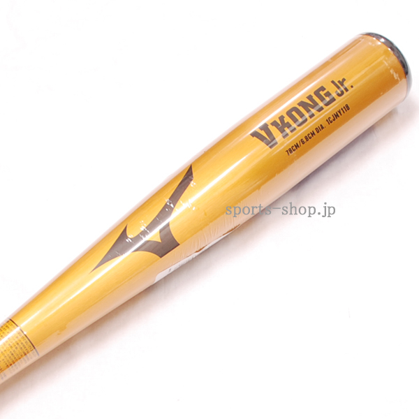 ミズノ VコングJr. ゴールド 78cm 1CJMY118 78 少年軟式用 ジュニア バット mizuno | 野球 用品専門通販【スポーツショップたまき】