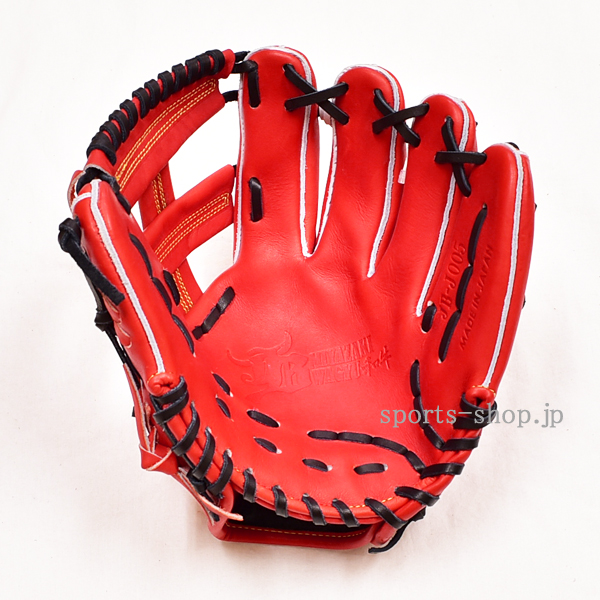 和牛JB 硬式用 JB-J005 内野手用 パワーオレンジ 黒紐 ジュニア用 硬式 グローブ 和牛 JB グラブ |  野球用品専門通販【スポーツショップたまき】