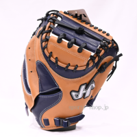 ハタケヤマ　軟式キャッチャーミット　2024PRO-M9ウッドブラウン×ネイビー
