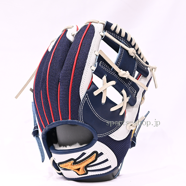 ミズノプロ 軟式用 オーダー 内野手用 坂本型 ジャパン カラー 背面 ミズノプロ 軟式用 オーダー 内野手用 坂本型 ジャパン カラー 背面