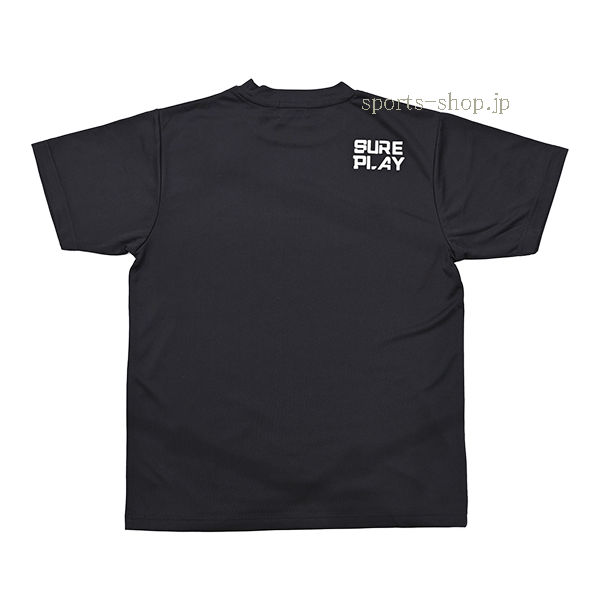 シュアプレイ シンプル TEE ブラック SBU-895 Tシャツ 半袖 SURE